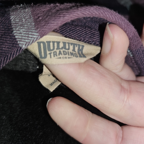 Duluth Flannel Fleece lined Schacket 1x - Picture 5 of 6